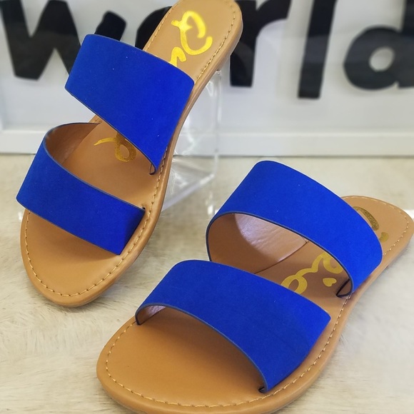 Boozy blue sandals - Picture 3 of 5